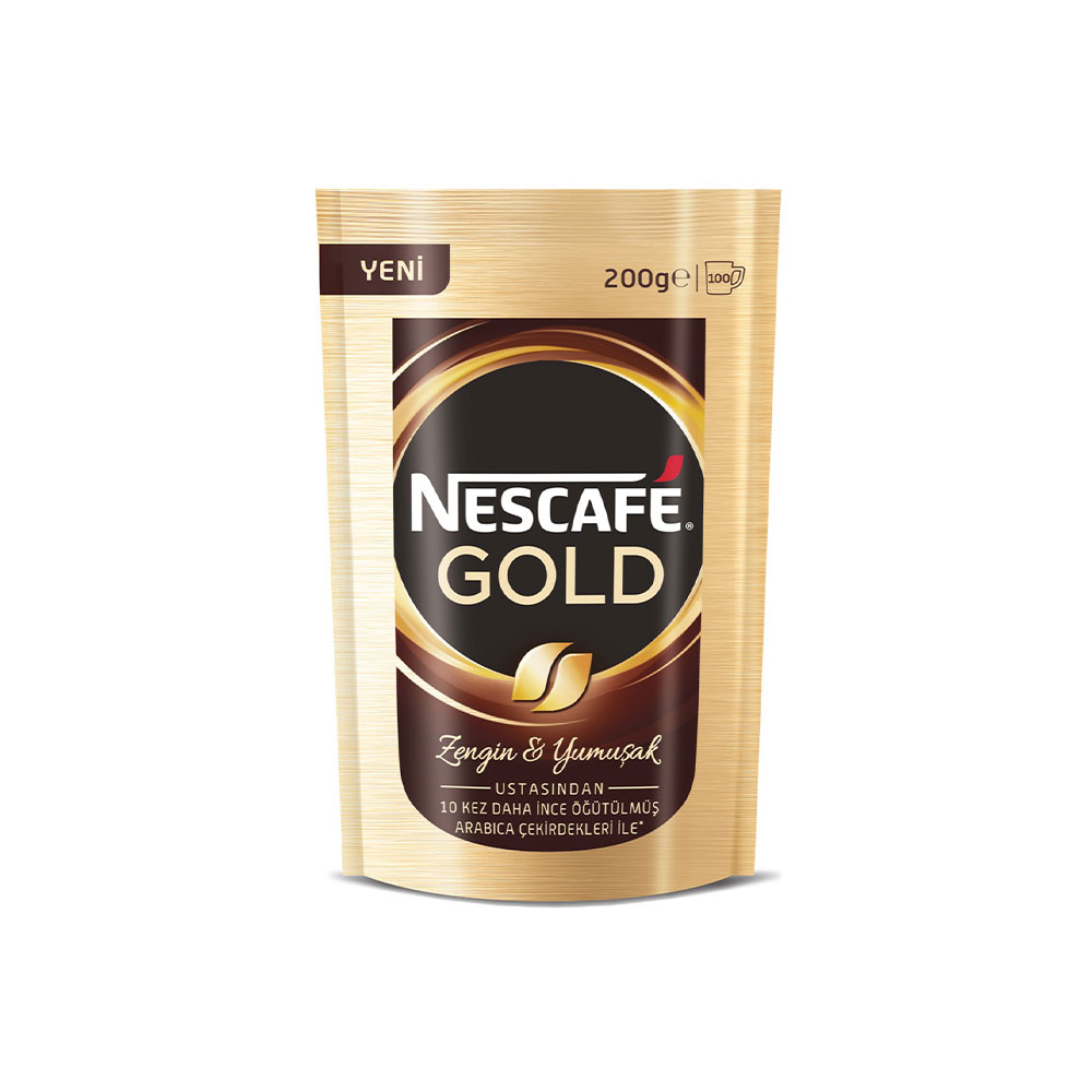 NESCAFE GOLD 200 GR YEDEK