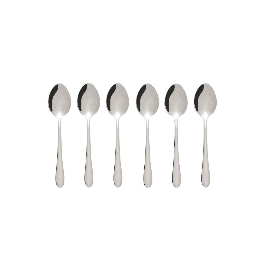 ÇAY KAŞIĞI METAL PASLANMAZ 6LI