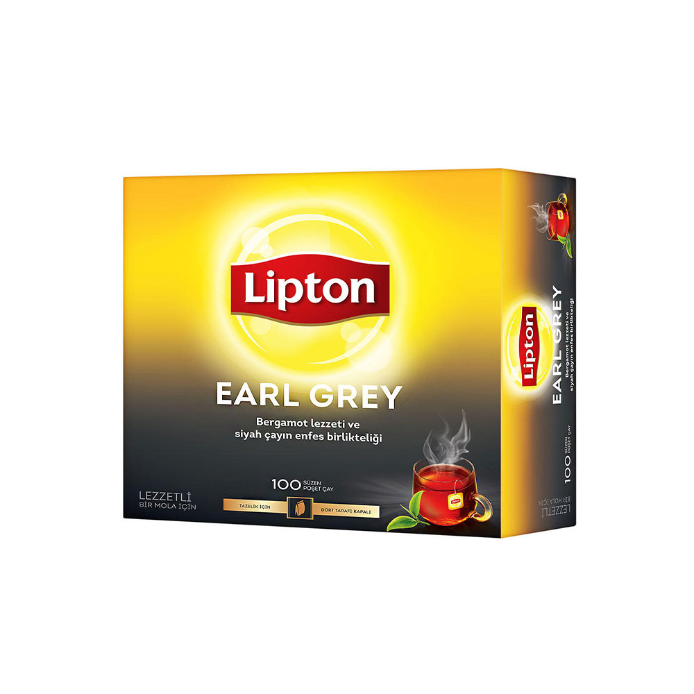 LİPTON EARLY GREY BARDAK POŞET 100LÜ