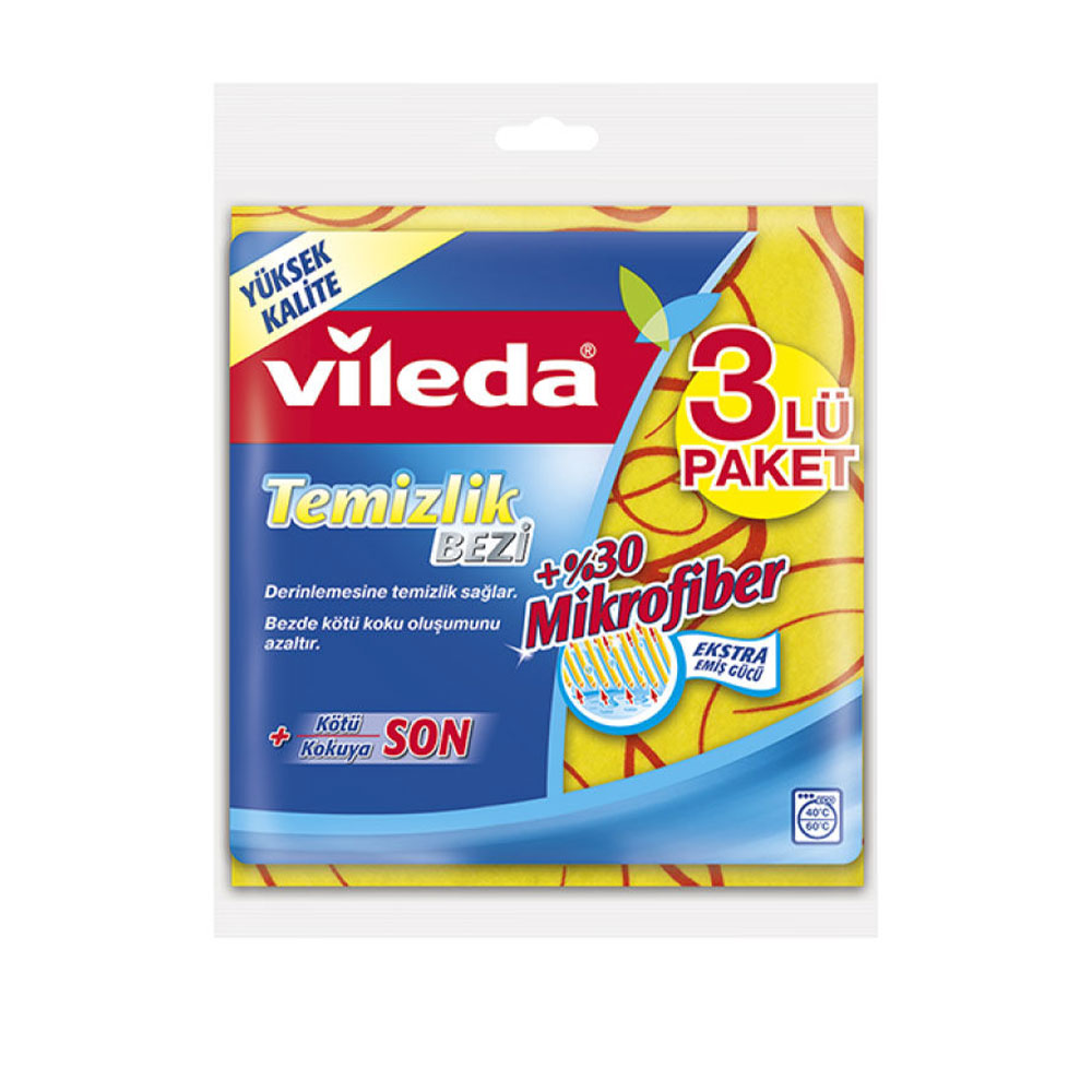 VİLEDA TEMİZLİK BEZİ 3LÜ