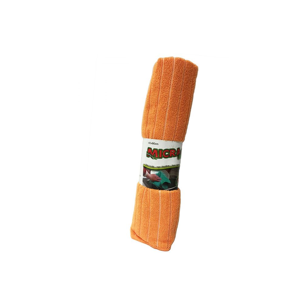 MİKROFİBER TEMİZLİK BEZİ 40*30 TURUNCU