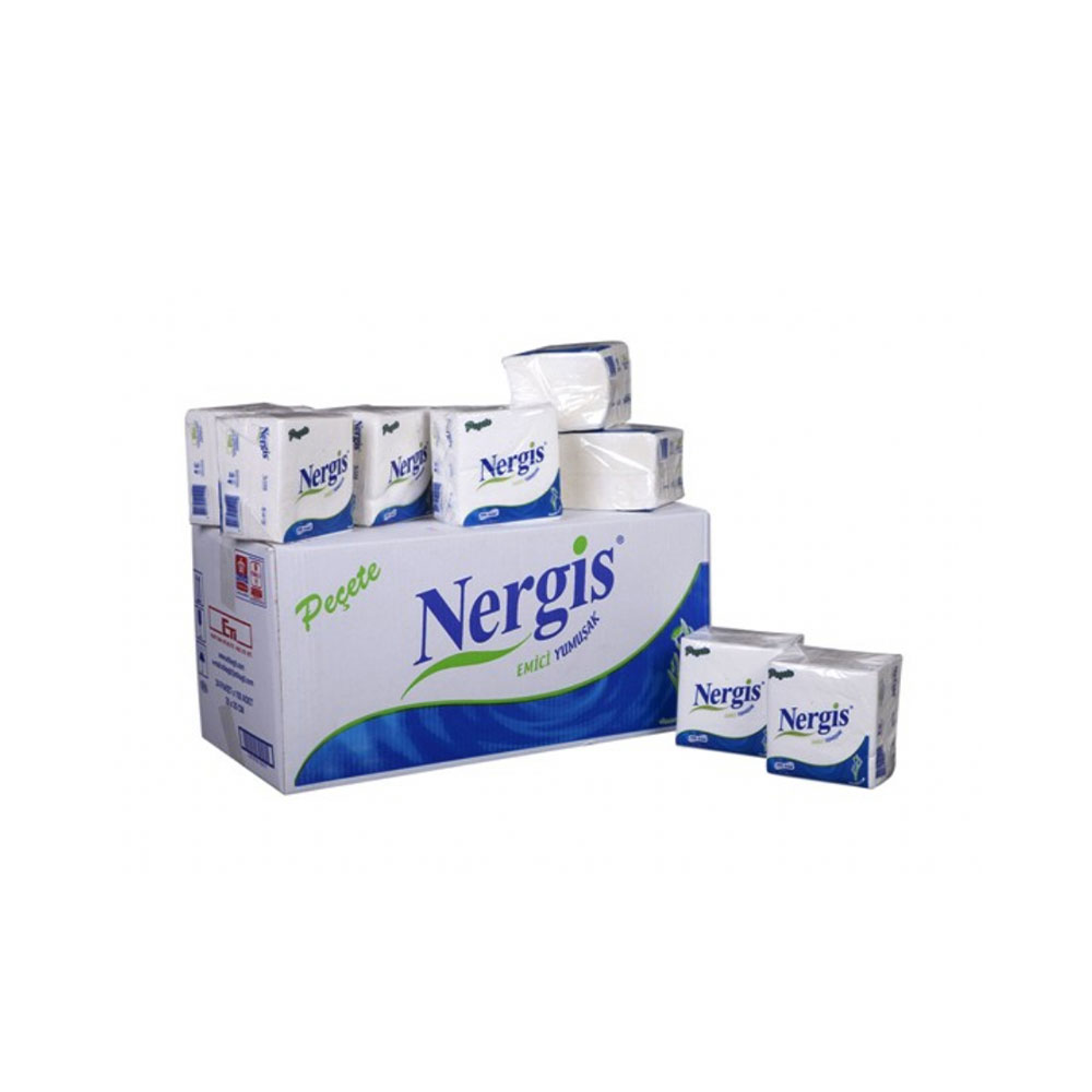 NERGİS PEÇETE 25*25 100 LÜ PAKET