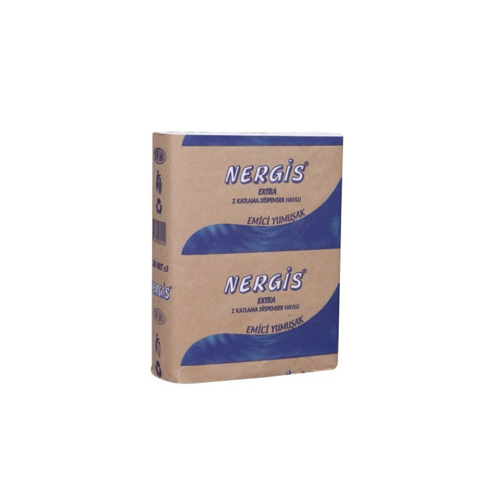 NERGİS Z KATLAMA HAVLU 12PKT*200LÜ