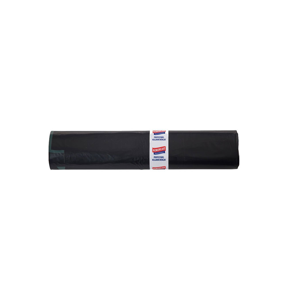 KOROPLAST ÇÖP POŞETİ ORTA BOY 55*60 SİYAH