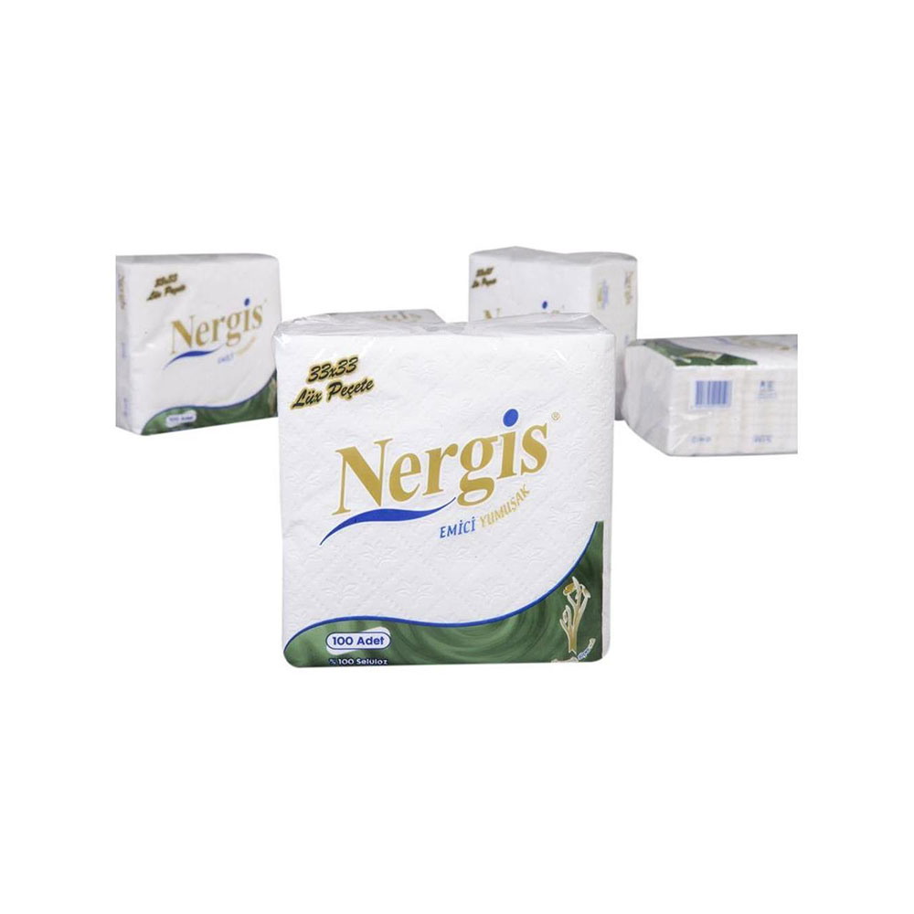 NERGİS PEÇETE 33*33 LUX 12 Lİ
