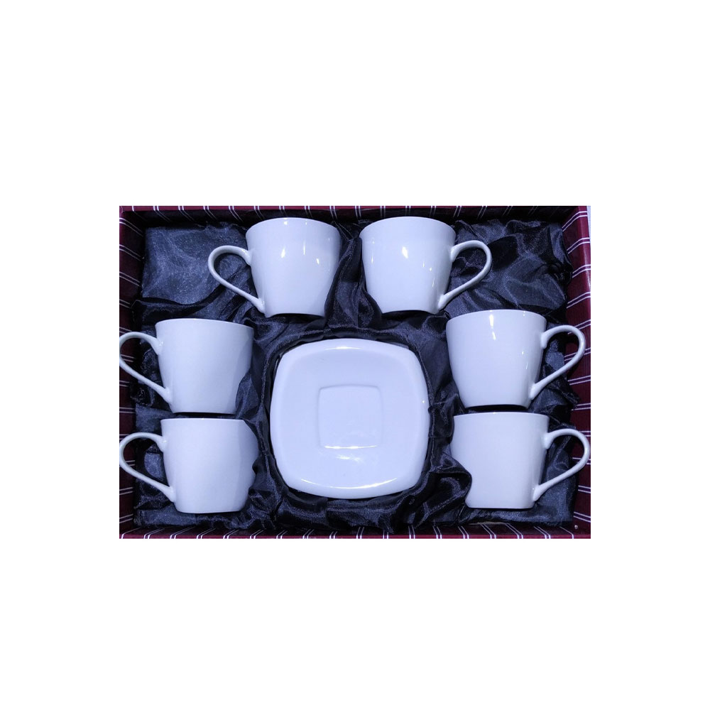 NESCAFE FİNCAN TAKIMI  PORSELEN 6 LI LUX(HLINE)