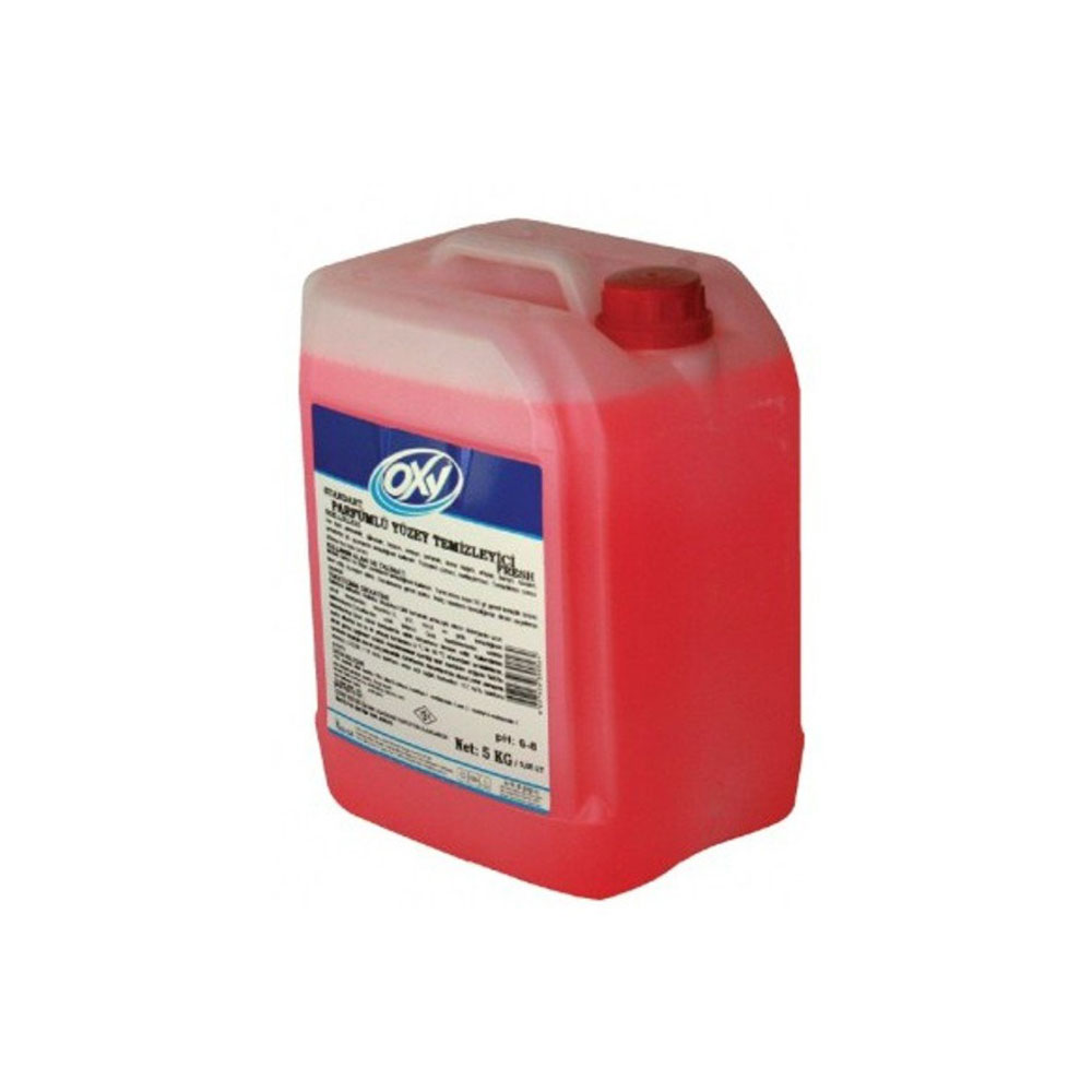 OXY PARFÜMLÜ YÜZEY TEMİZLEME PEMBE 5 KG.EXT.
