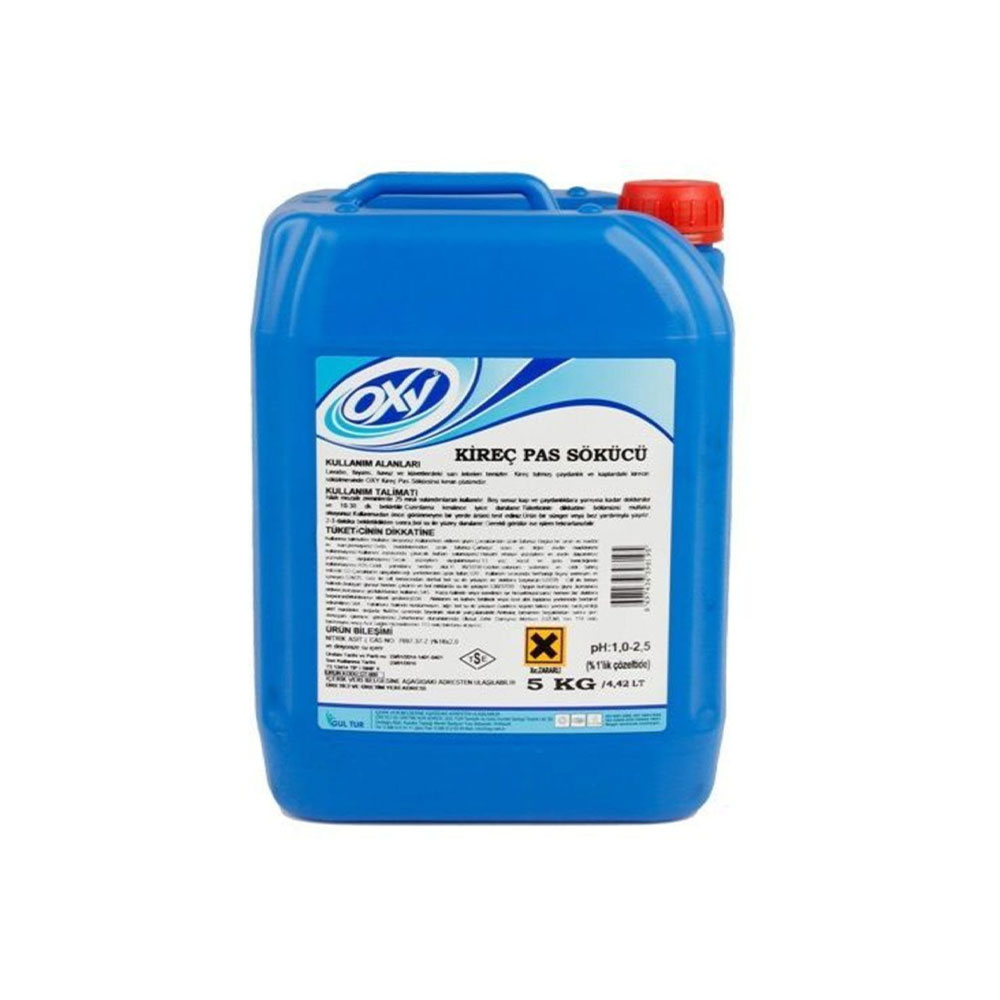 OXY KİREÇ VE PAS ÇÖZÜCÜ 30 KG.EXT.