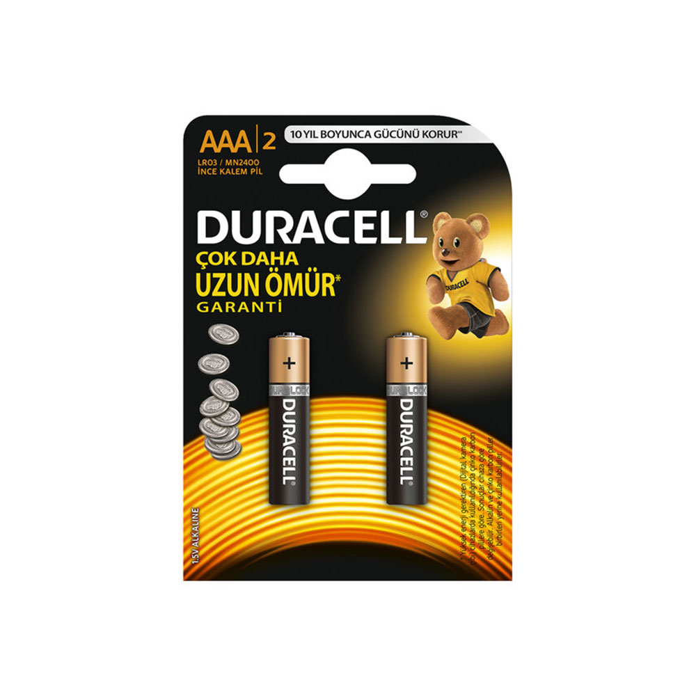 DURACELL PİL İNCE  2 Lİ