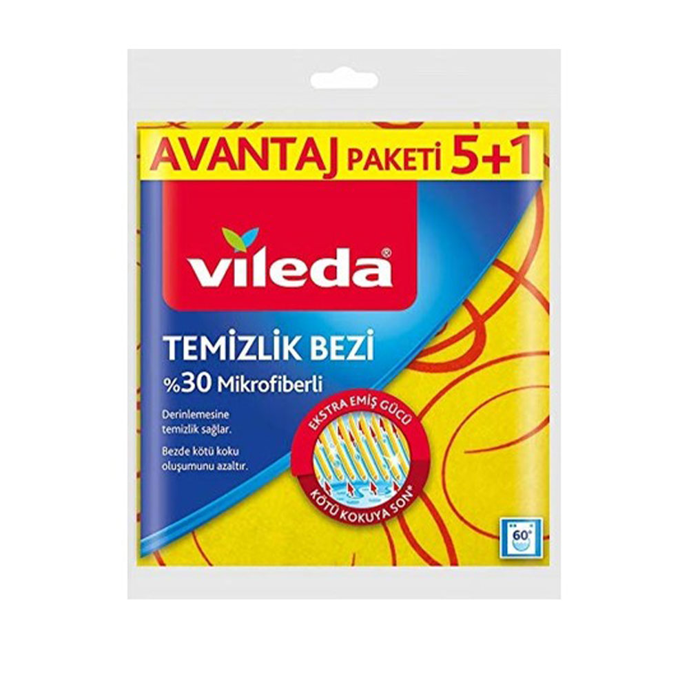 VİLEDA TEMİZLİK BEZİ 6 LI