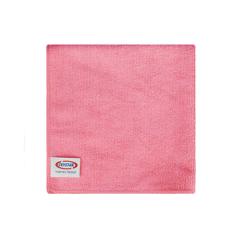 MİCROFİBER TEMİZLİK BEZİ PEMBE 40*40