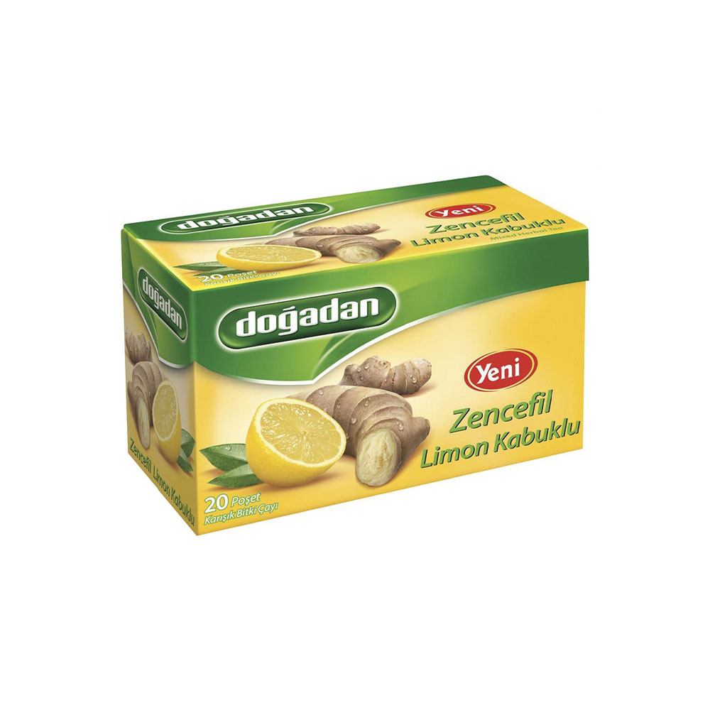 DOĞADAN ZENCEFİL LİMON KABUĞU
