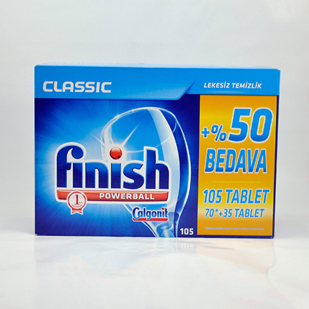 CALGONİT BULAŞIK MAKİNESİ TABLET 105 Lİ