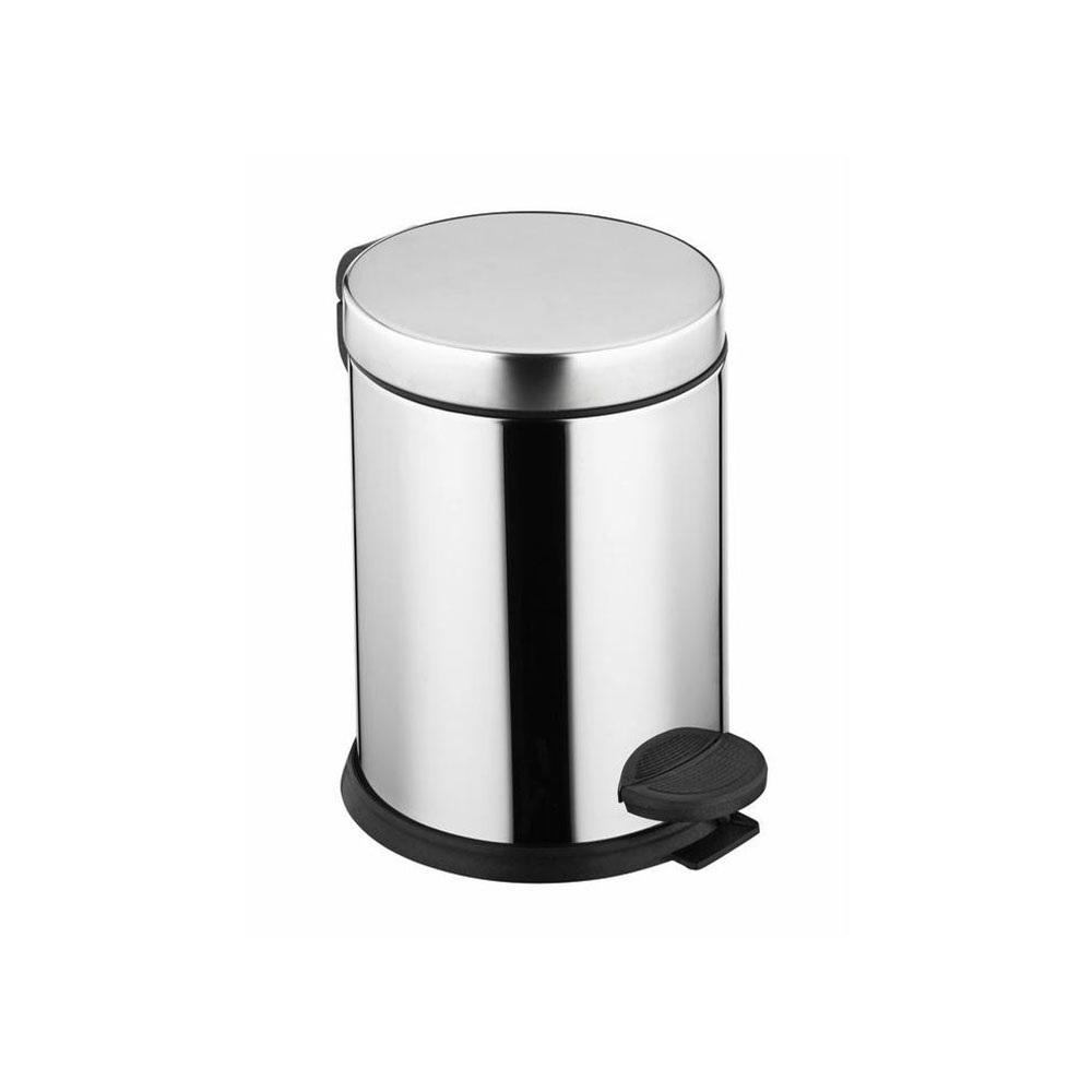 PASLANMAZ METAL PEDALLI ÇÖP KOVASI 40 LT.0111