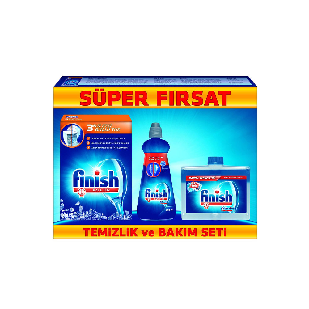 CALGONİT BULAŞIK MAK.TEMİZLEME SETİ 250 ML.