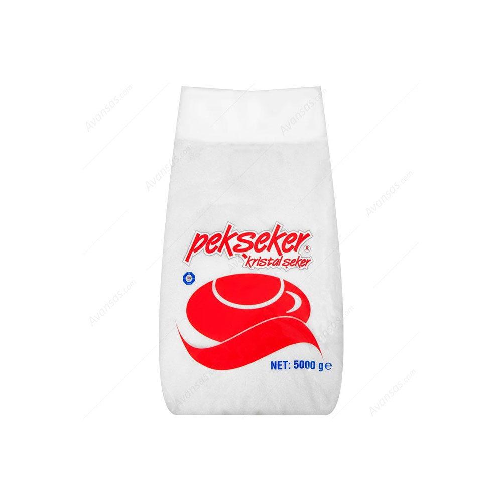 PEKŞEKER TOZ ŞEKER 5 KG.POŞET