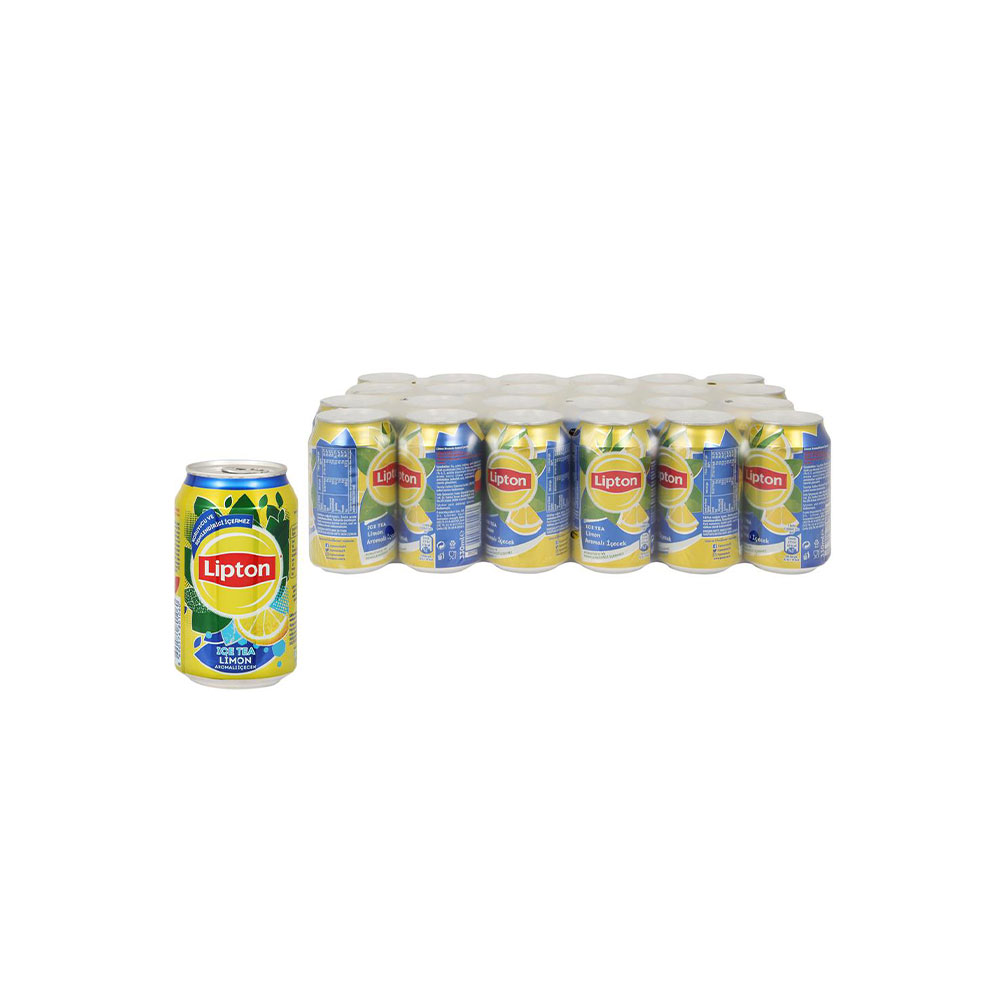 LİPTON ICE TEA LİMON 330 ML.KUTU*24