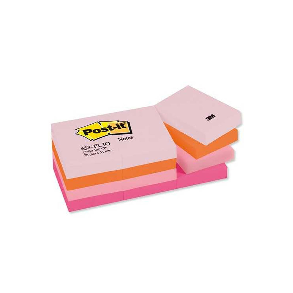 POST IT 51*76 100 YAPRAKLI NOTLUK PEMBE