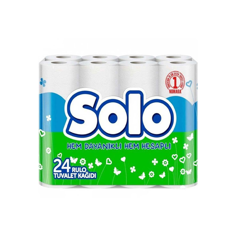 SOLO TUVALET KAĞIDI 24  LÜ