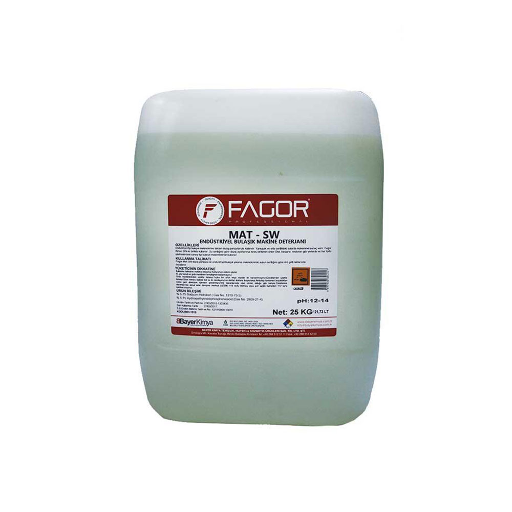 FAGOR MAT SW BULAŞIK MAKİNESİ DETERJANI 25 KG.