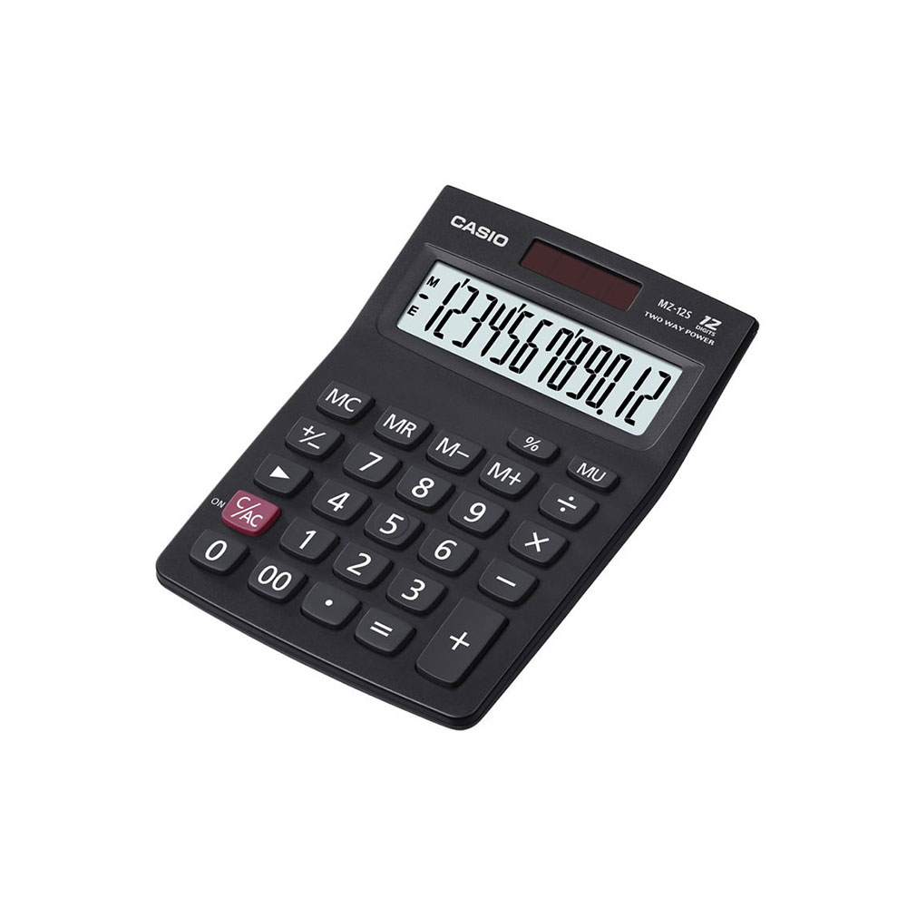 CASIO MZ-12S M.ÜSTÜ HESAP MAKİNESİ