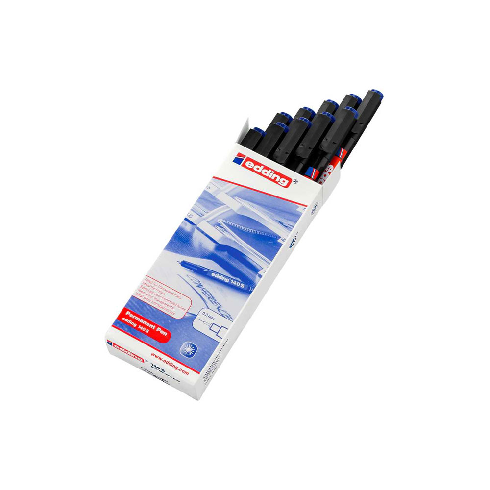 KALEM EDDING 140S PERMANANT(ASETAT)MAVİ