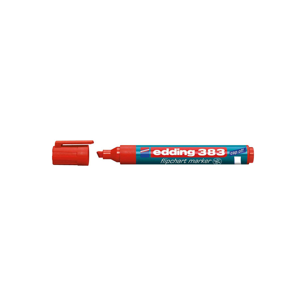 FLIPCHART KALEMİ EDDİNG 380 KIRMIZI 10 LU