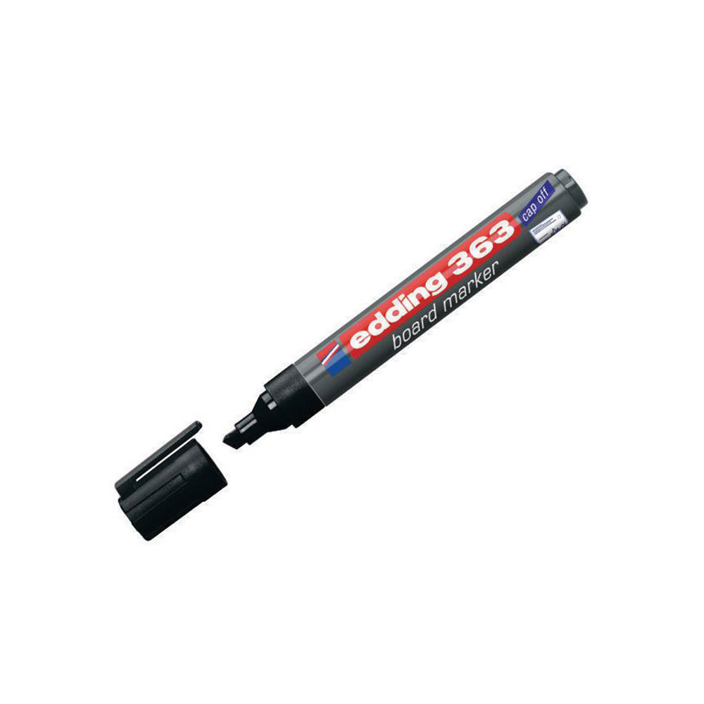 FLIPCHART KALEMİ EDDING 380  SİYAH 10 LU