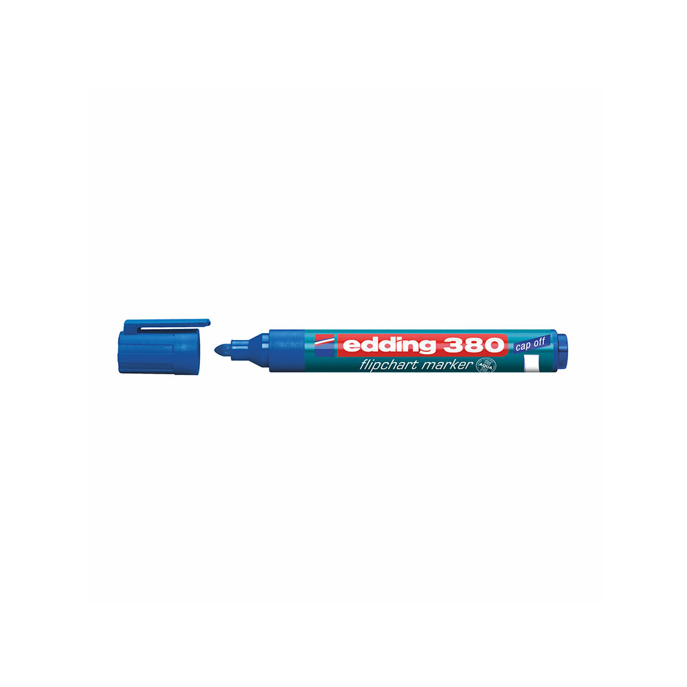 FLIPCHART KALEMİ EDDING 380 MAVİ 10 LU