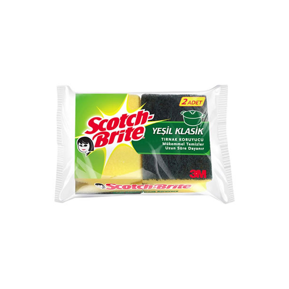 SCOTCH BRİTE BULAŞIK SÜNGERİ OLUKLU