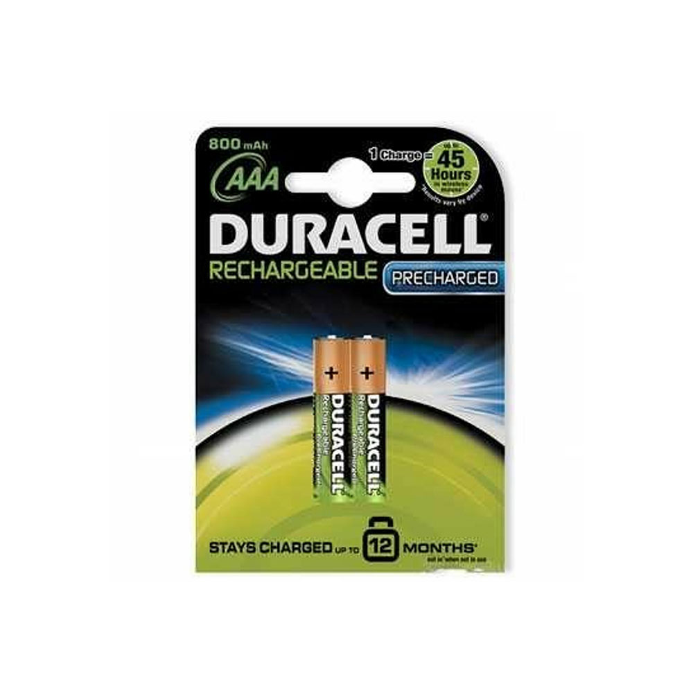 DURACELL ŞARJLI PİL AAA 800 2 Lİ