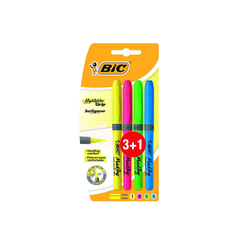 FOSFORLU KALEM BİC 3+1