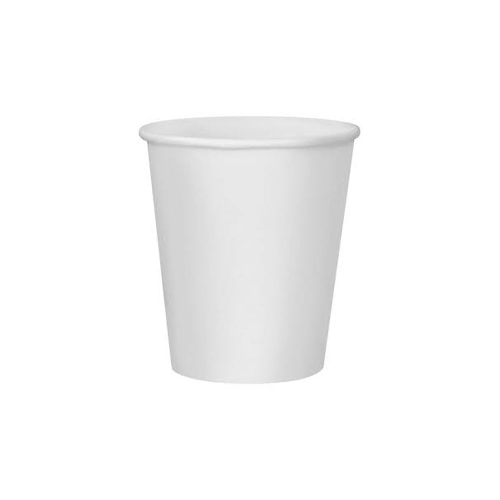 KARTON BARDAK 8OZ BASKISIZ BEYAZ 2000 Lİ