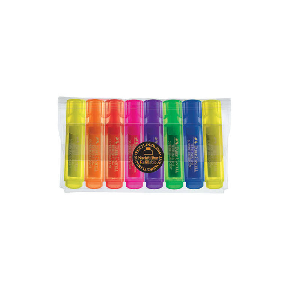 FOSFORLU KALEM FABER CASTELL 8 Lİ